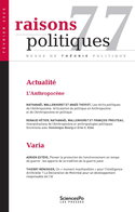 Raisons politiques 77, février 2020